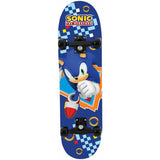 Sonic beginner skateboard with double kicktail deck, UK version