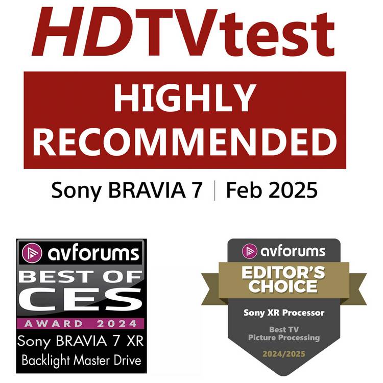 Sony BRAVIA 7 QLED TV 65 inch, UK version