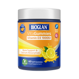 Holland & Barrett Bioglan Vitamin D3 1000iu VitaGummies Lemon 60- Buy online at McGrocer