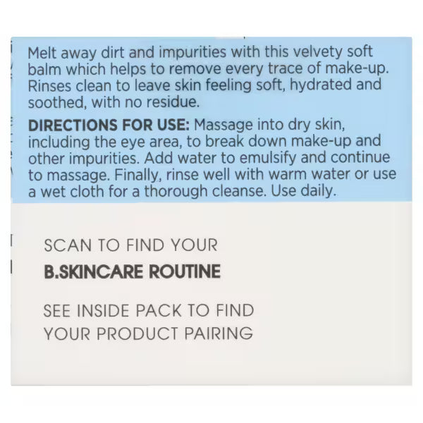 Cleansing Balm soap free formula 15g jar - British product