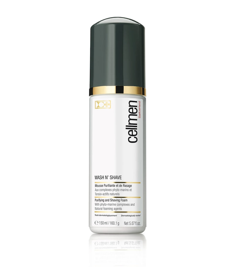 Cellcosmet Cellmen Wash n' Shave 24 foam 150ml - British product