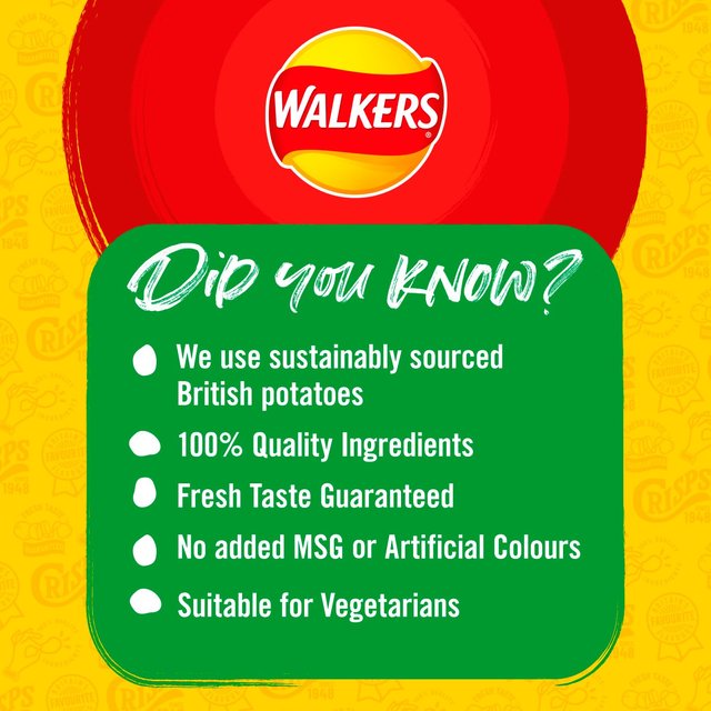 Walkers Ready Salted Salt & Vinegar Variety Multipack Crisps   12 per pack GOODS M&S