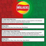 Walkers Ready Salted Salt & Vinegar Variety Multipack Crisps   12 per pack GOODS M&S