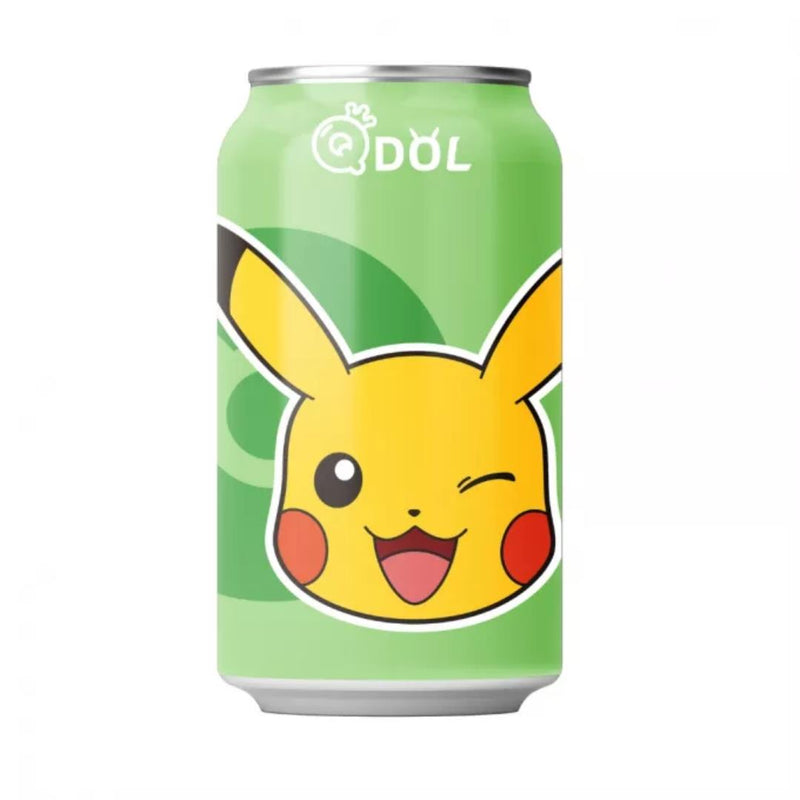QDOL Pokemon sparkling water lime flavor, UK version