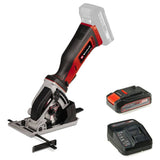 Argos Einhell Power X-Change 2.5Ah Cordless Mini Circular Saw- Buy online at McGrocer
