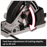 Einhell cordless mini circular saw 2.5Ah (British brand)