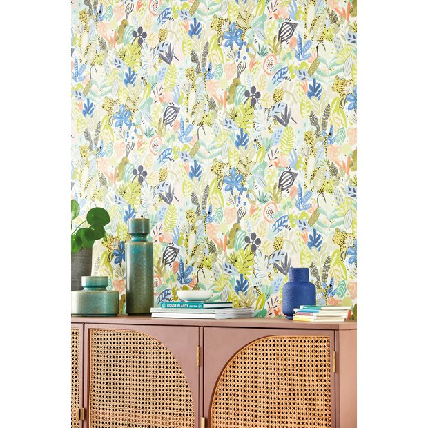 Scion Kumana Tropicana wallpaper roll, UK version