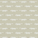 Scion wallpaper Little Fox Snow Brown, imported from the UK