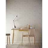 Scion Kelda Pebble Grey wallpaper roll, UK version