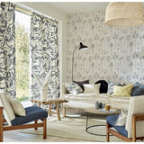 Scion Stipa Denim wallpaper 52cm x 10.05m, UK version