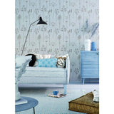Scion Stipa Denim wallpaper 52cm x 10.05m, UK version