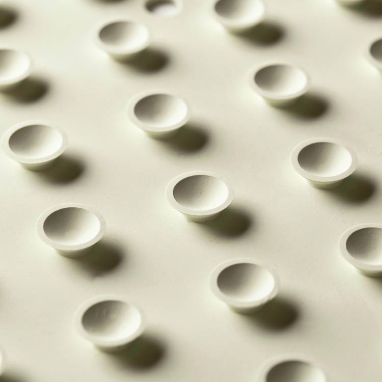 Croydex antibacterial bath mat cream 74x34cm (British brand)