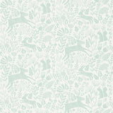 Scion Kelda marine blue wallpaper woodland deer scene - British product