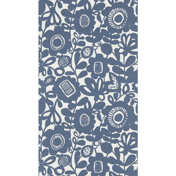 Scion Kukkia Ink wallpaper roll 52cm x 10.05m (British brand)