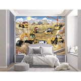 Walltastic JCB kids wall mural 8ft x 10ft, UK version