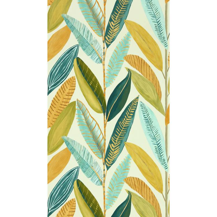 Scion Banana Leaves wallpaper roll, matte finish (British brand)
