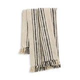 Habitat natural stripe throw 125x150cm, imported from the UK