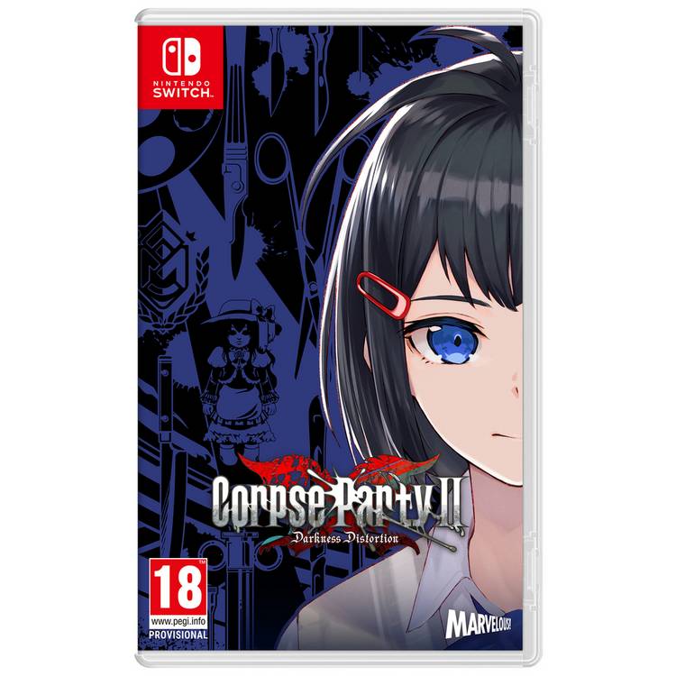 Corpse Party II Darkness Distortion Nintendo Switch game, UK version