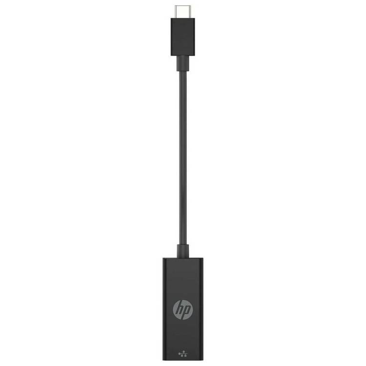 HP USB-C to Ethernet adaptor with 0.16m cable - British product