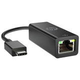 HP USB-C to Ethernet adaptor with 0.16m cable - British product