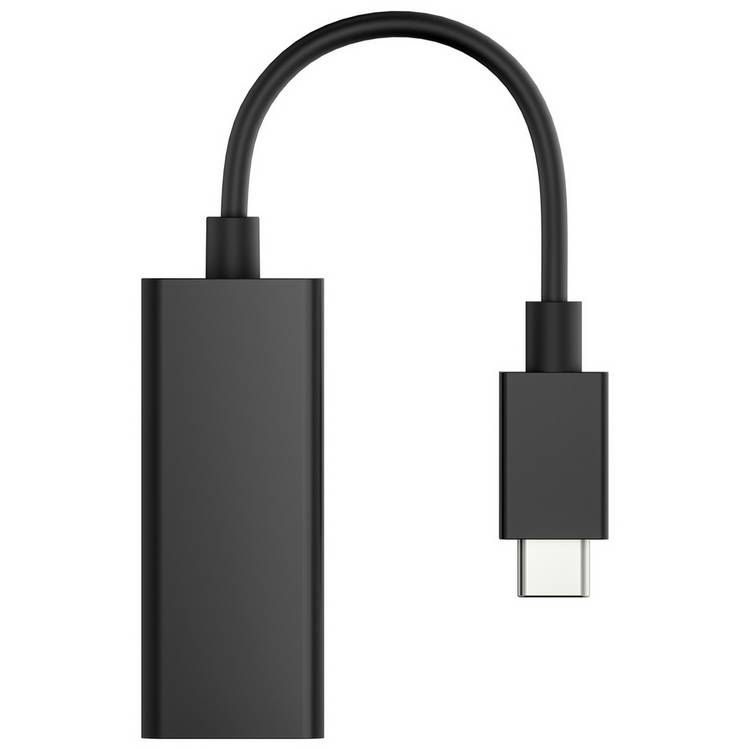 HP USB-C to Ethernet adaptor with 0.16m cable - British product