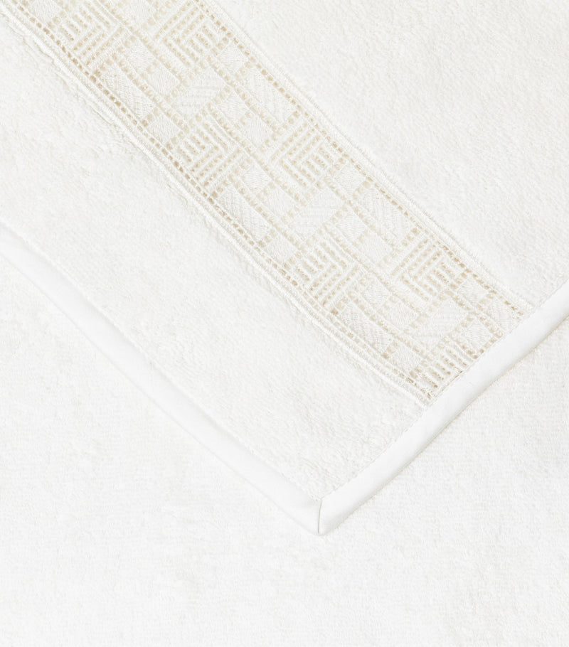 Frette Maze Lace bath sheet - British product