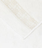Frette Maze Lace bath sheet - British product