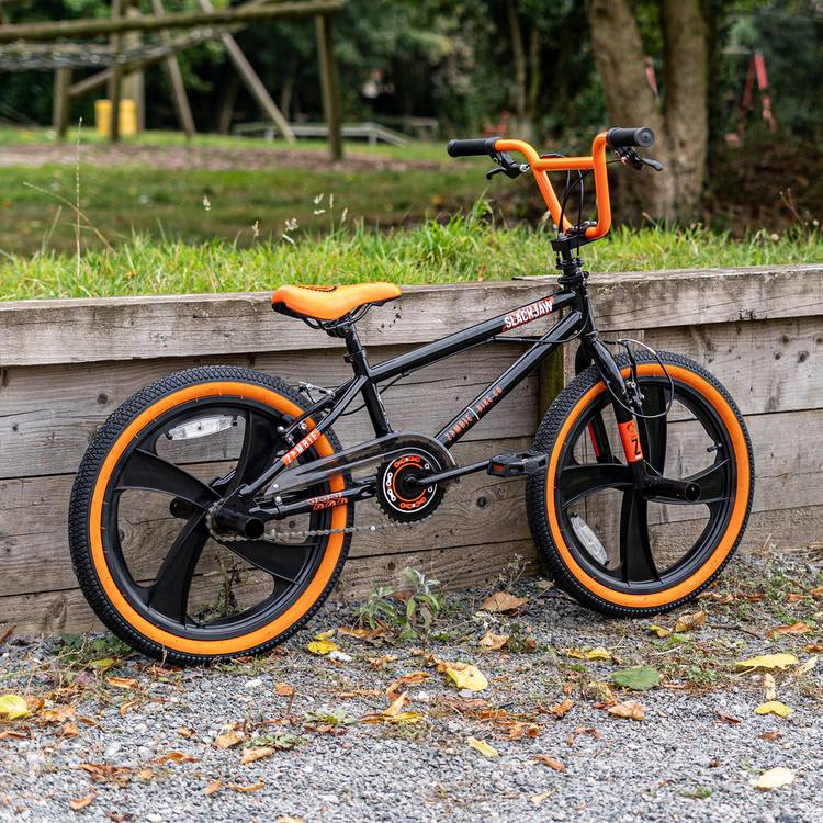 Zombie BMX Bike Black/Orange 20 inch - British product