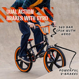 Zombie BMX Bike Black/Orange 20 inch - British product