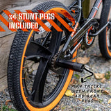 Zombie BMX Bike Black/Orange 20 inch - British product