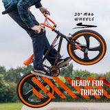 Zombie BMX Bike Black/Orange 20 inch - British product