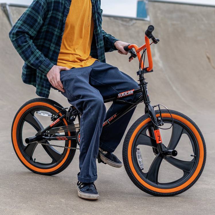 Zombie BMX Bike Black/Orange 20 inch - British product