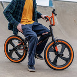 Zombie BMX Bike Black/Orange 20 inch - British product