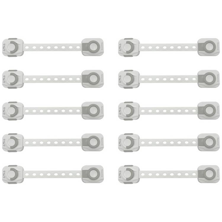 Dreambaby safety latches 10-pack - British product