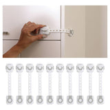 Dreambaby safety latches 10-pack - British product