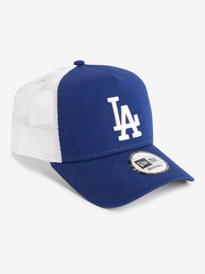 New Era LA Dodgers trucker cap blue white, UK version