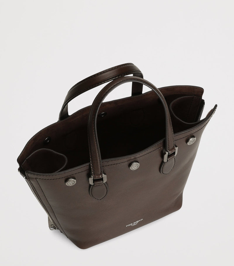 Dolce&Gabbana Atene leather tote bag (British brand)