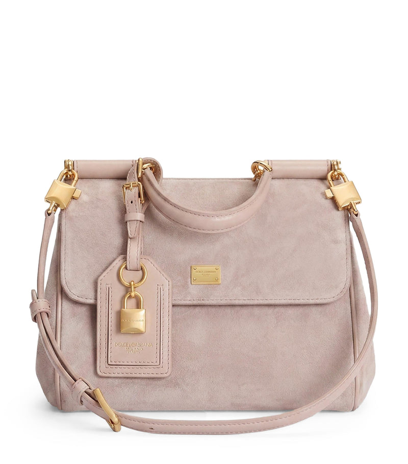 Dolce&Gabbana Suede My Sicily top-handle bag (British brand)