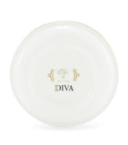 GINORI 1735 porcelain butter dish Giallo 10cm, UK version