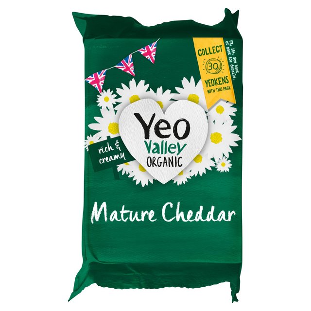 Yeo Valley Organic Mature Cheddar Cheese   300g GOODS M&S