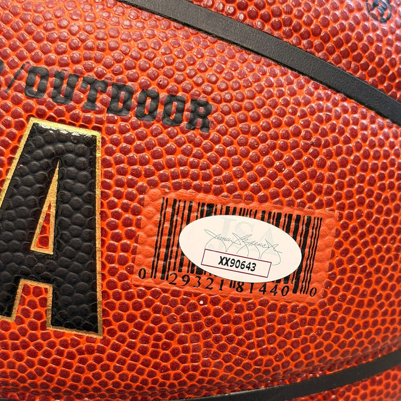 Leipzig Galleries Michael Jordan signed practice basketball display (British brand)