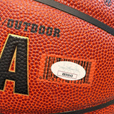 Leipzig Galleries Michael Jordan signed practice basketball display (British brand)
