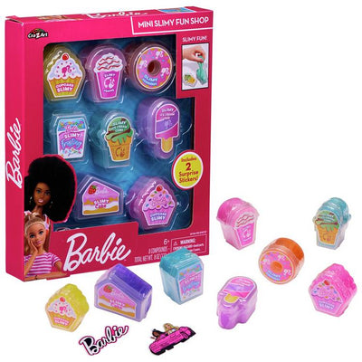 Argos Barbie Mini Slimy Fun Shop Slime Toy Set (18 x 15 x 3 cm)- Buy online at McGrocer