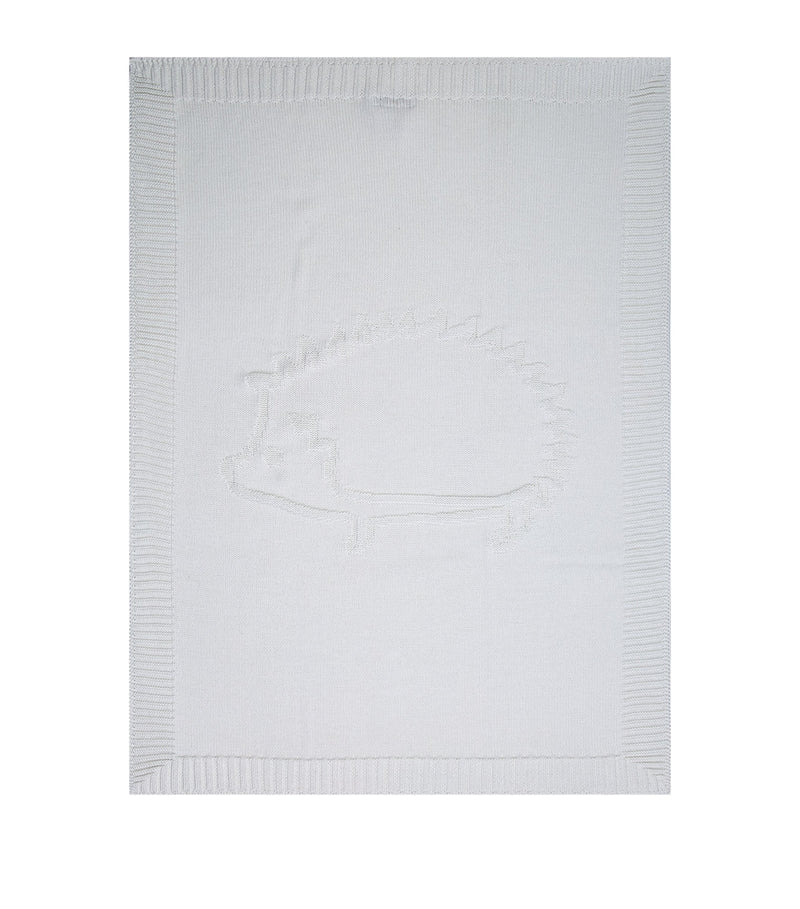 Tartine et Chocolat hedgehog wool blanket 75cm x 100cm, imported from the UK