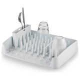 Minky plastic dish rack white with caddy - British product