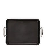 Harrods Le Creuset Toughened Non-Stick Rectangular Roasting Tray 35cm- Buy online at McGrocer