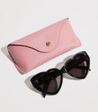 Maje heart-shaped sunglasses violet tinted lenses (British brand)