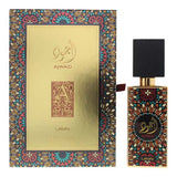 Lattafa Ajwad Eau De Parfum 60ml bottle, UK version