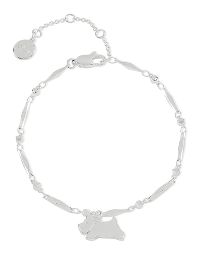Next Radley Ladies Silver Tone Jumping Dog Charm Bracelet- Buy online at McGrocer