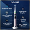 Oral-B iO 9 Special Edition Rose Quartz electric toothbrush, UK version